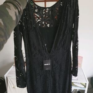 Forever 21 backless mini dress